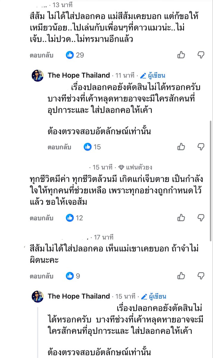 tonever22's tweet photo. พี่ปุ๋มบอกว่า “ตัวนี้ตายในบ้าน เป็นอู่ซ่อมรถ ส่วนเรื่องปลอกคอยังตัดสินไม่ได้หรอก บางทีช่วงที่เค้าหลุดหายอาจจะมีใครสักคนที่อุปการะและ ใส่ปลอกคอให้เค้า ต้องตรวจสอบอัตลักษณ์เท่านั้น”

ขออย่าเป็นน้องสีส้มนะคะ หัวใจสลาย อย่างไรก็ขอให้น้องแมวที่เสียชีวิตไปสู่ภพภูมิที่ดีนะคะ😢🤍
#แมวหายบนรถไฟ