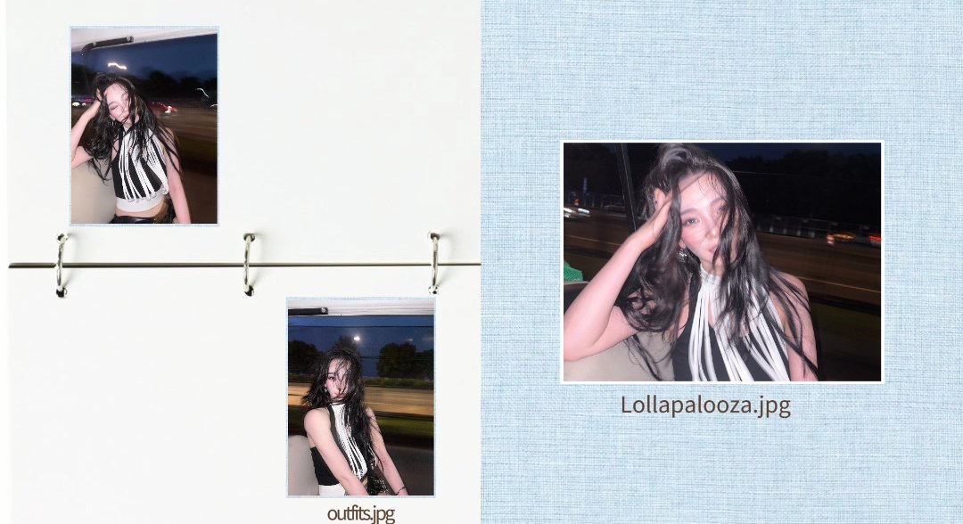 yockarinaa's tweet photo. Lollapalooza ended, but her aura kept performing. https://t.co/johutiUKwc