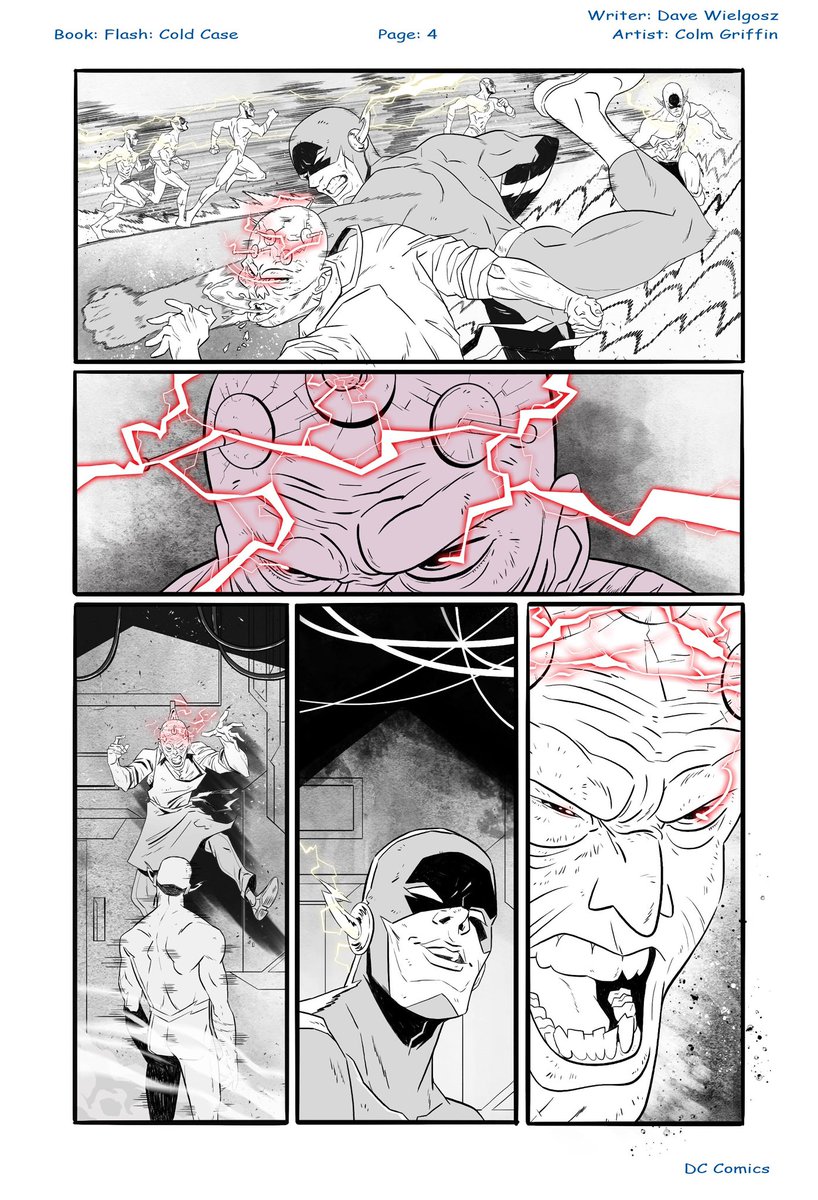 Colgriff84's tweet photo. Some recent #flash pages I worked on. Written by the incredible Dave Wielgosz. @DCOfficial this was a fun story to draw. #barryallen #runbarryrun https://t.co/OATCzYW7m5