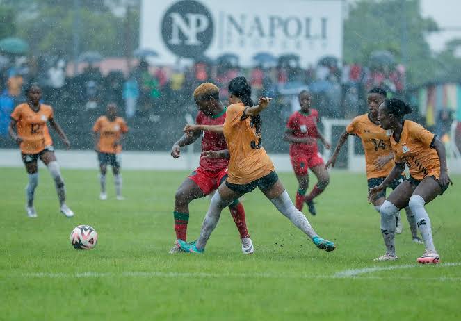 znbctoday's tweet photo. Gov't has urged the #CopperQueens to win at all costs, their final WAFCON group C encounter against Malawi tomorrow.
Malawi are currently top of group C with 6 points and they only need a point to qualify to the knock-out stage, while Zambia, with 3 points, need maximum points. https://t.co/34c4EV1SAD