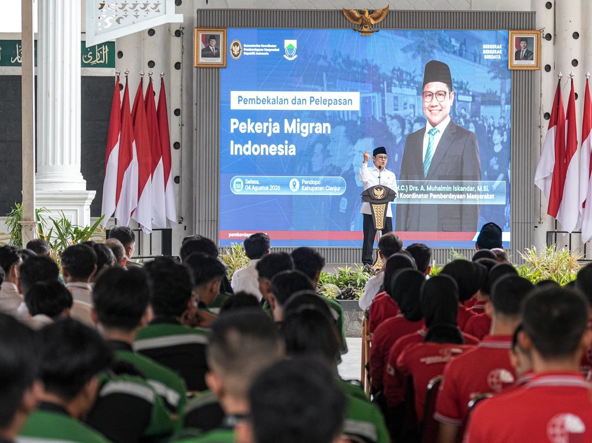 kemenkopmRI's tweet photo. Menko @cakimiNOW: Jepang Percaya Pekerja Indonesia, Kini Saatnya Siapkan Talenta Kelas Dunia

https://t.co/9xxgj7Vz2A https://t.co/2yNVMxXsxK