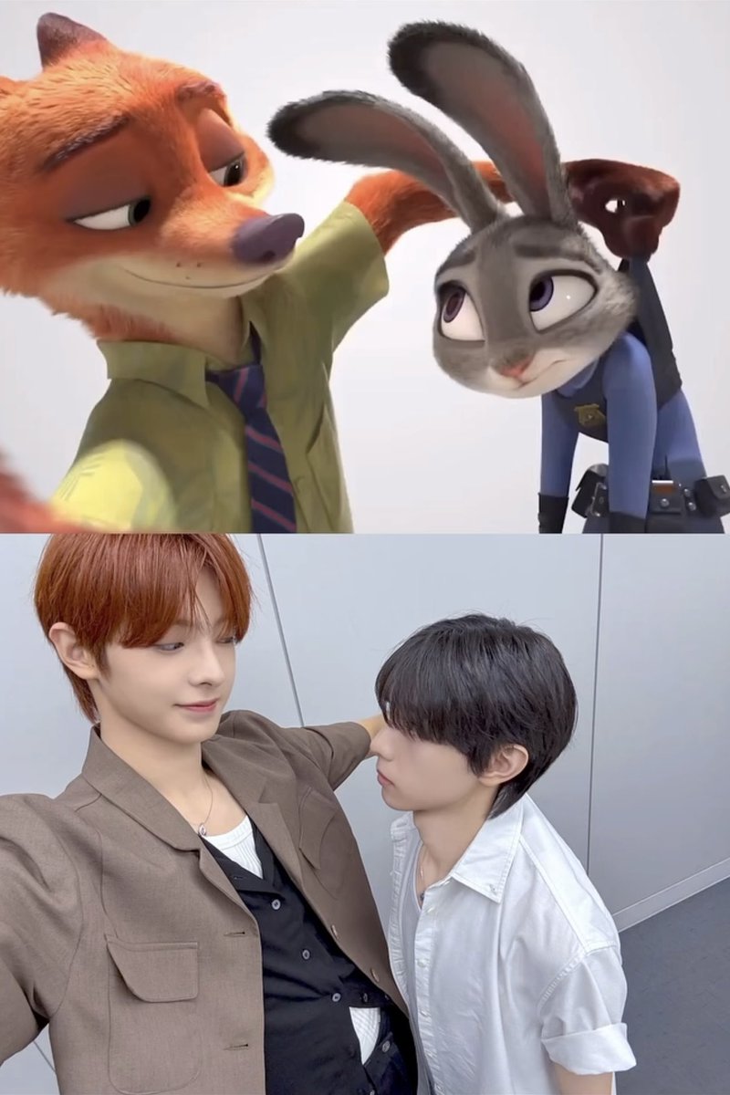page_liyu's tweet photo. OUR NICK &amp; JUDY DUO 🥺🤍🦊🐰 https://t.co/wPuVfg0K49