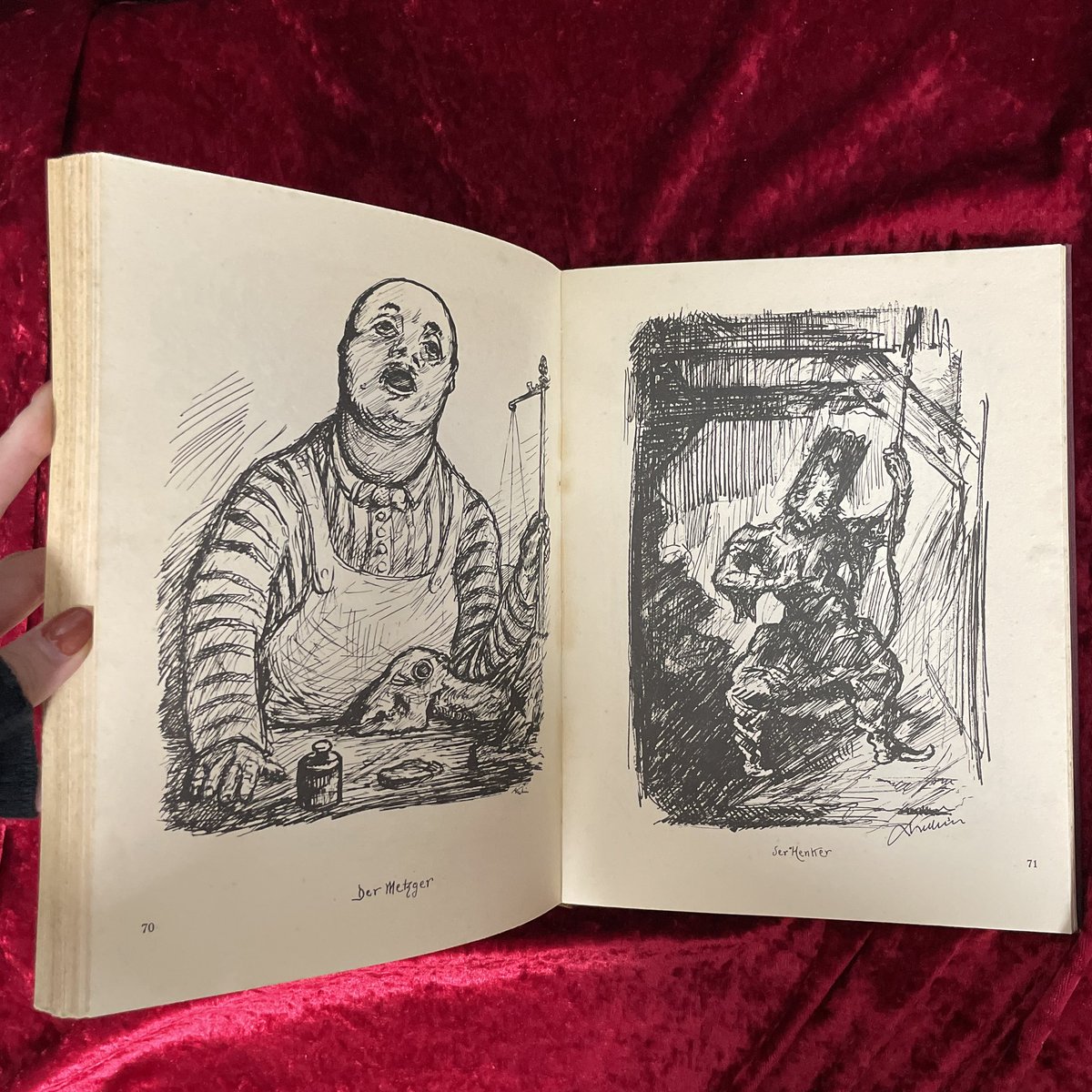 アルフレッド・クービンの作品集・展覧会図録。（洋書） クービンは