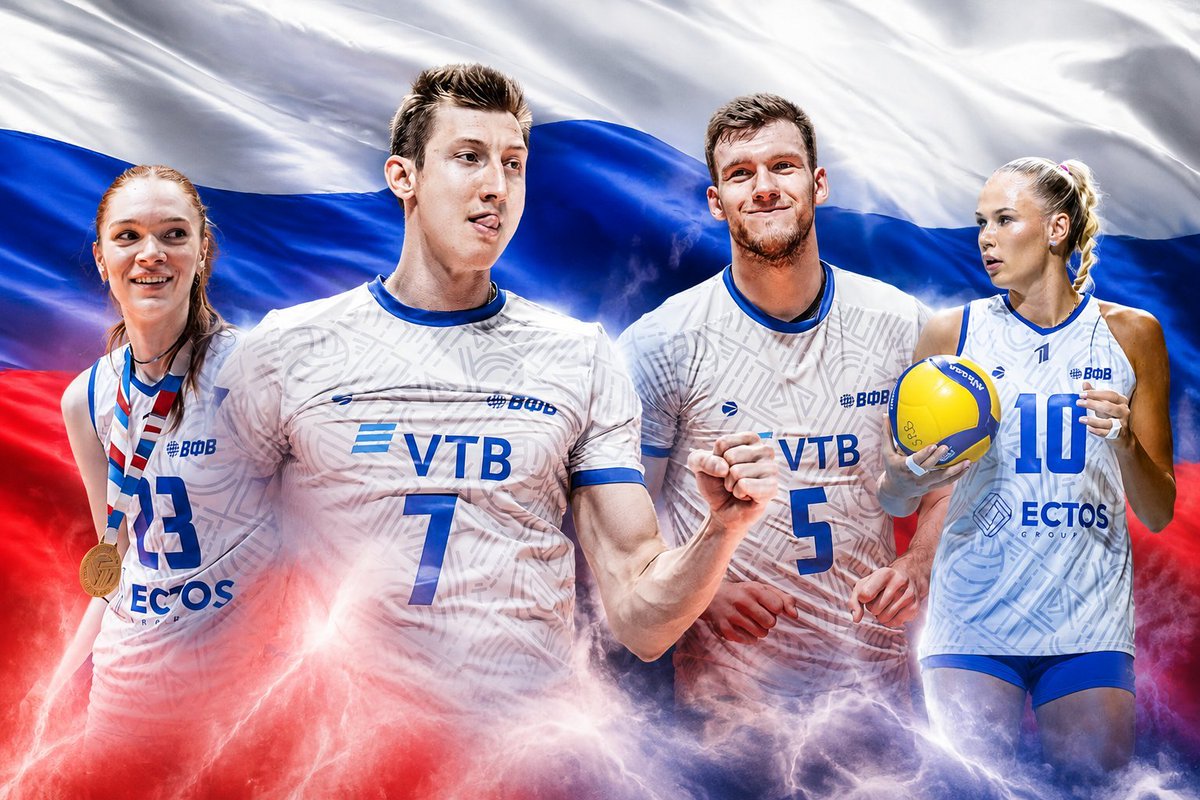 Temmzvolley's tweet photo. ✅️🇷🇺 #VNL2027

FIVB: Rusya hem kadınlarda hem de erkeklerde gelecek yıl VNL'de yer alacak https://t.co/wD9vi9XXFv