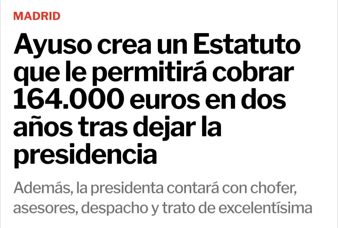 spacarias's tweet photo. @Ivanjode Hay peña diciendo que es imposible que lo pudiera seguir ocupando después de ser presidenta. Os dejo esta noticia de 2025 a ver si así entendéis por qué la insistencia en que es una oficina... https://t.co/u2iknQFSMW