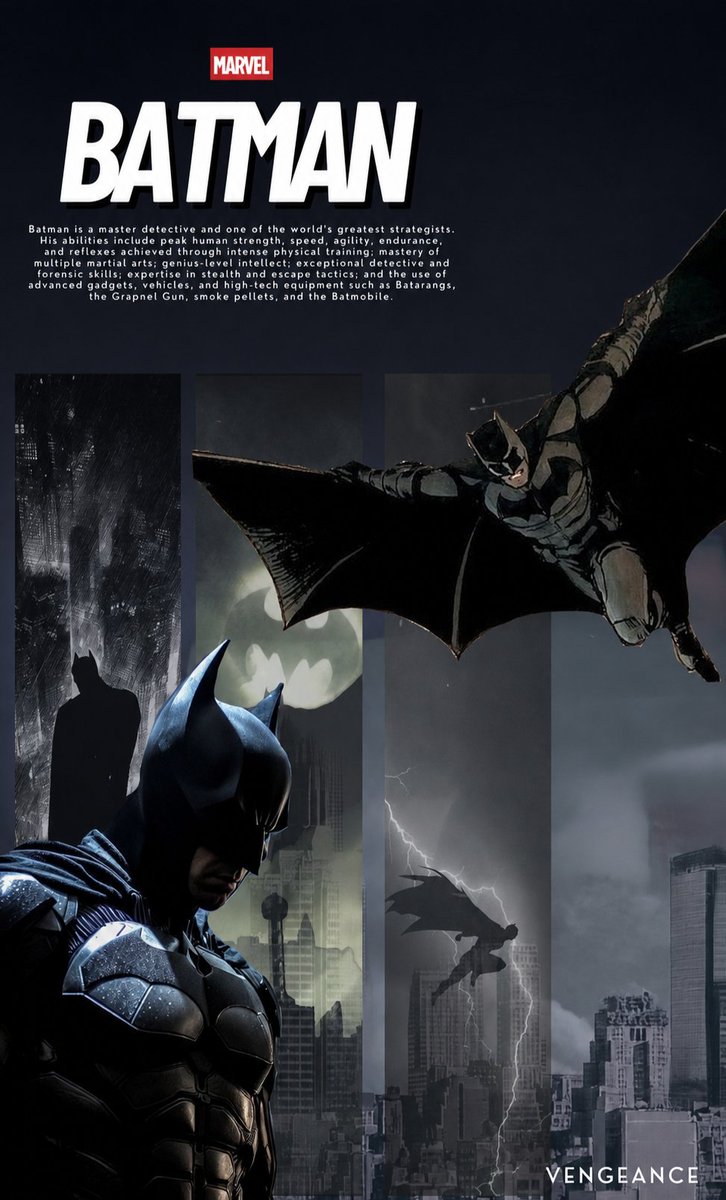 Elitedesigndrop's tweet photo. bro just has infinite aura. 🦇#Batman #DCComics #TheDarkKnight #GraphicDesign #PosterDesign https://t.co/L7MNa5yZoq