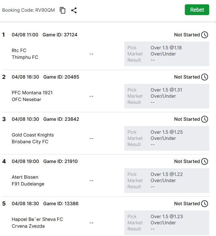 Ontheedge_Games's tweet photo. Bet of the Day

RV90QM

64 odds https://t.co/8wlNiR4AdH