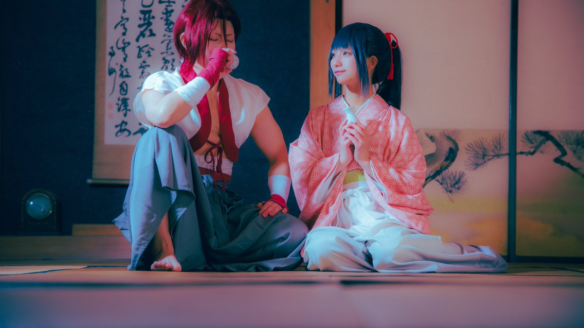 iorisikiantique's tweet photo. ⚠︎cos
【薄桜鬼/原田左之助/雪村千鶴】

　　　　穏やかな日々を

photo:@d_yoshi4 ｻﾝ
#毎月4日は薄桜鬼原千愛の日 https://t.co/PCJXC3Vmju