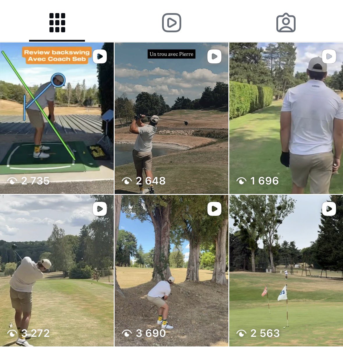 realpepito's tweet photo. Decided to have fun and try to revive our golf insta / youtube channel leading up to the US Mid-Am.

A few reasons are:

1. Forces me to work my creativity muscle
2. Improving my video editing skills
3. Learning on how to grow an account outside of the market data / crypto work
4. Great excuse to play more golf and spend money on equipment

Would love any golfers to come support (sorry content mainly in 🇫🇷)
