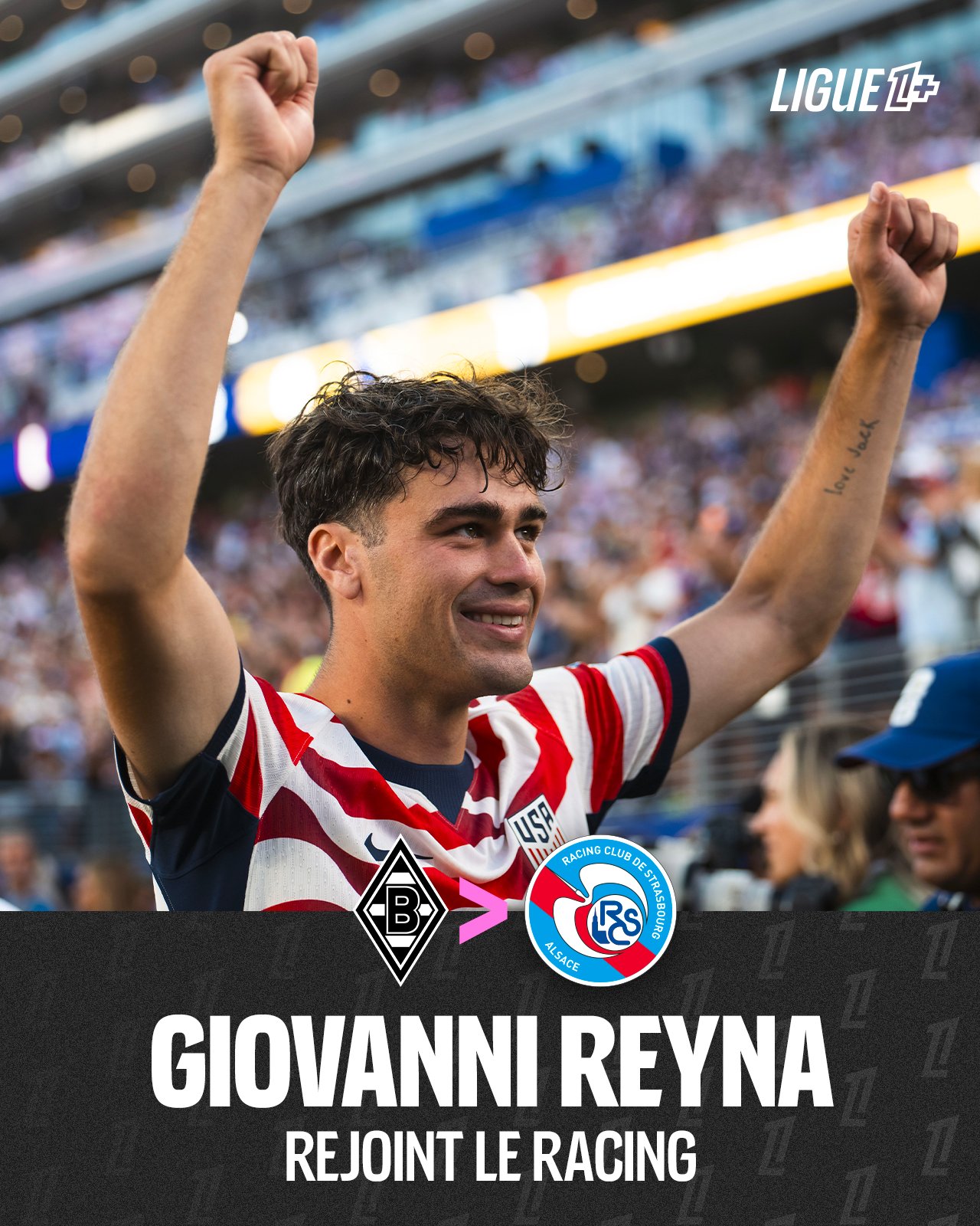 Une grosse signature au @RCSA 🇺🇸🔥...