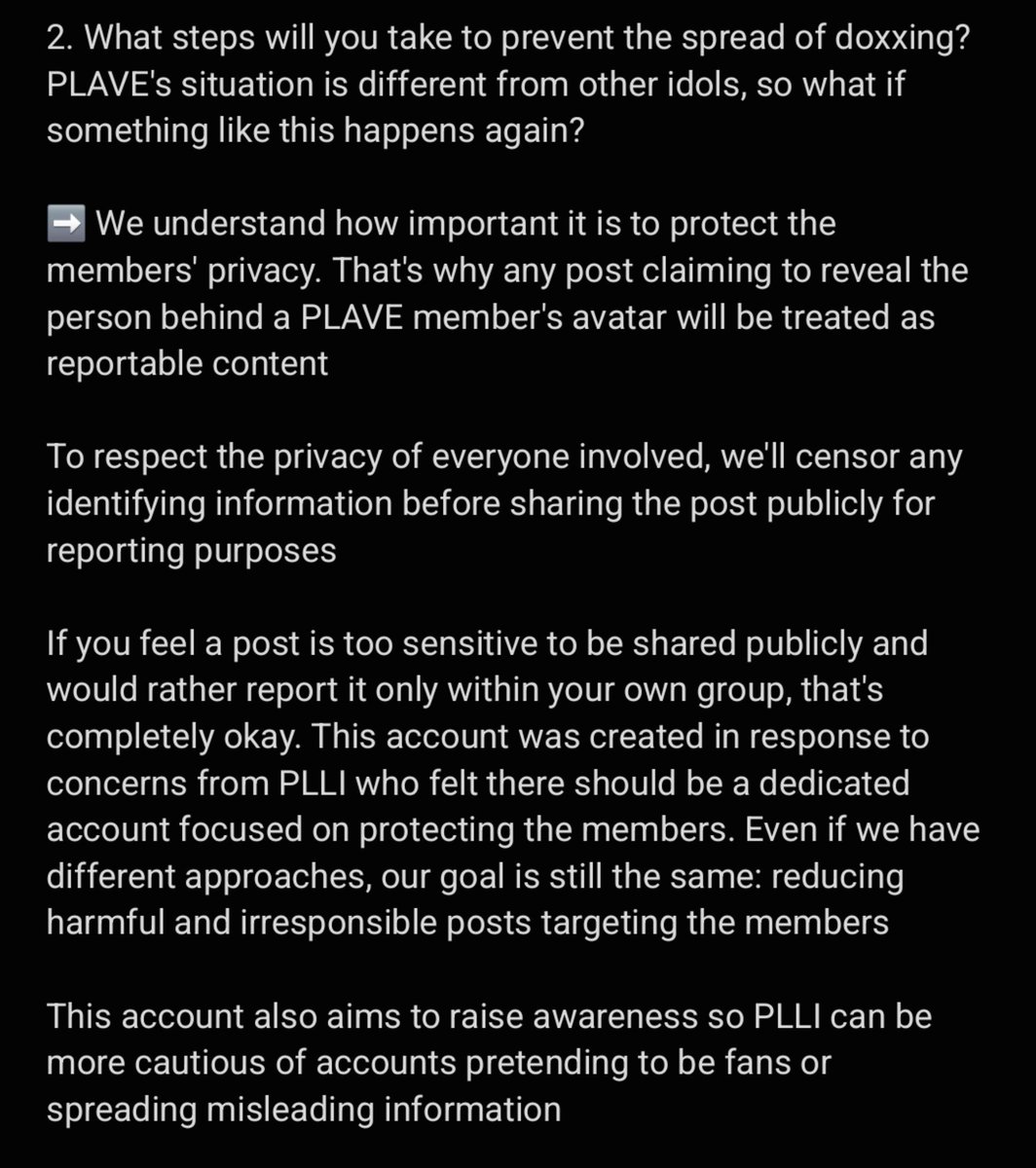 PLVPROTECT's tweet photo. Since we've received many similar questions via DM, we'd like to address the following points to help ease any concerns among PLLI and hopefully clear up any questions about the admins behind this account

We hope this explanation is easy to understand 💙💜💗❤️🖤 https://t.co/tHdeqRlKdO
