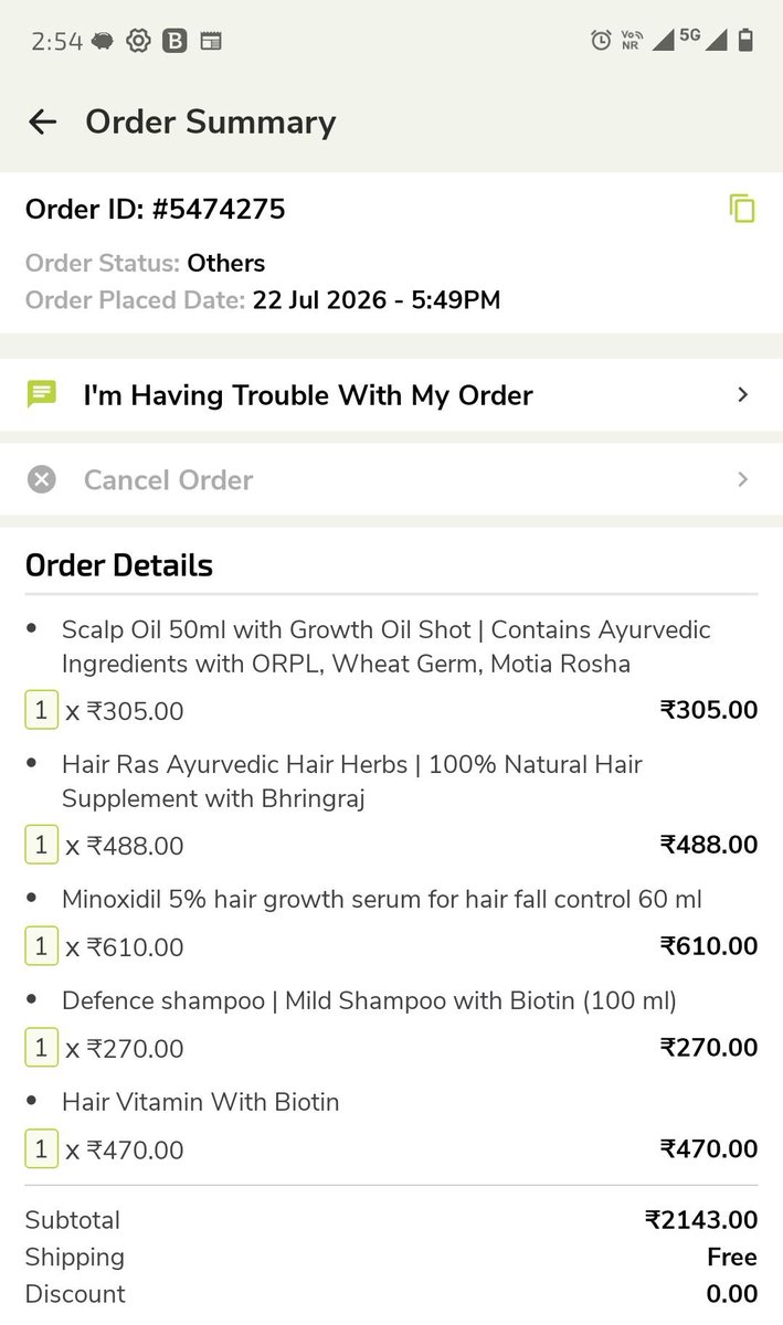 CbeRitesh's tweet photo. @TrayaHealth you people make everyone so hurry to order your product that he can't think twice the same way why you people are not delivering the product? https://t.co/qqATpVOiu3