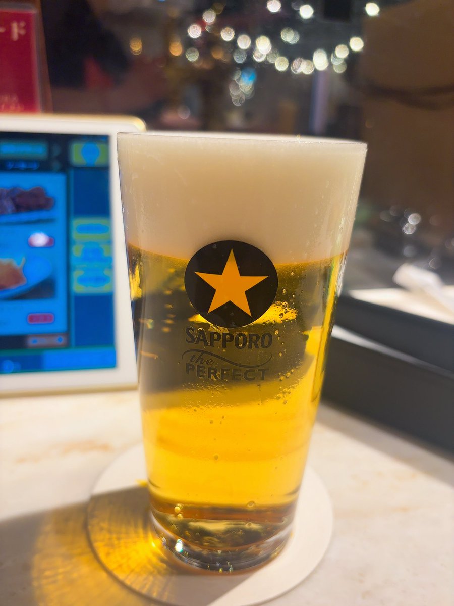 p66167012's tweet photo. 銀座ライオン半額デー🥰 https://t.co/dd3VvJjZ45