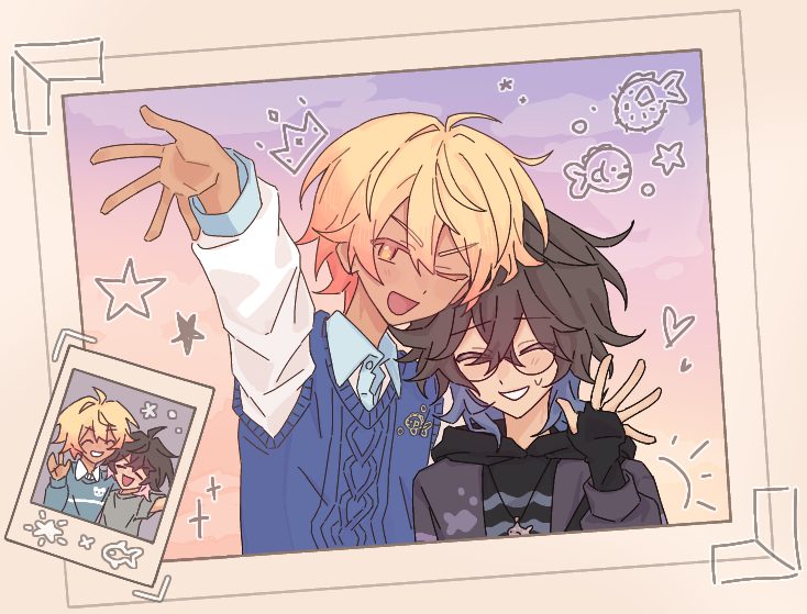 Aghhhhjjmfjkf's tweet photo. { #promotwt #yumetwt #pjsktwt }
#starfish🌟🐡 / #tingkasa - childhood friends with unlikely similarities. when faced with our own unsightly flaws, let's try to hold them close to our hearts, together. i'll always admire You! https://t.co/Ebuin1BrW4