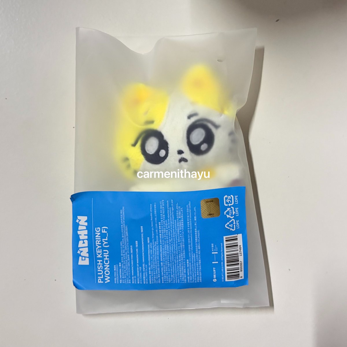carmenithayu's tweet photo. #ensell wts enchin plush keyring wonchu 

💰 harga store+jastip 489
🍊 bisa yaa (exclude adm fee)
📦 from bekasi

dijual karena udah beli wts-an tapi lupa nitip jastip juga https://t.co/kS5bI0I6RZ