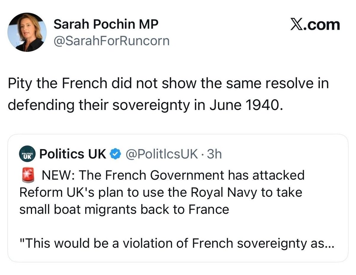 Ross_Greer's tweet photo. I know this is performative stupidity by the genuinely stupid, but I'll bite.

If it wasn't for the 40k French soldiers who fought on for as long as they could at Lille with no chance of victory or retreat, there would have been hardly anyone to rescue from the beaches at Dunkirk https://t.co/7f0wOiMUFc