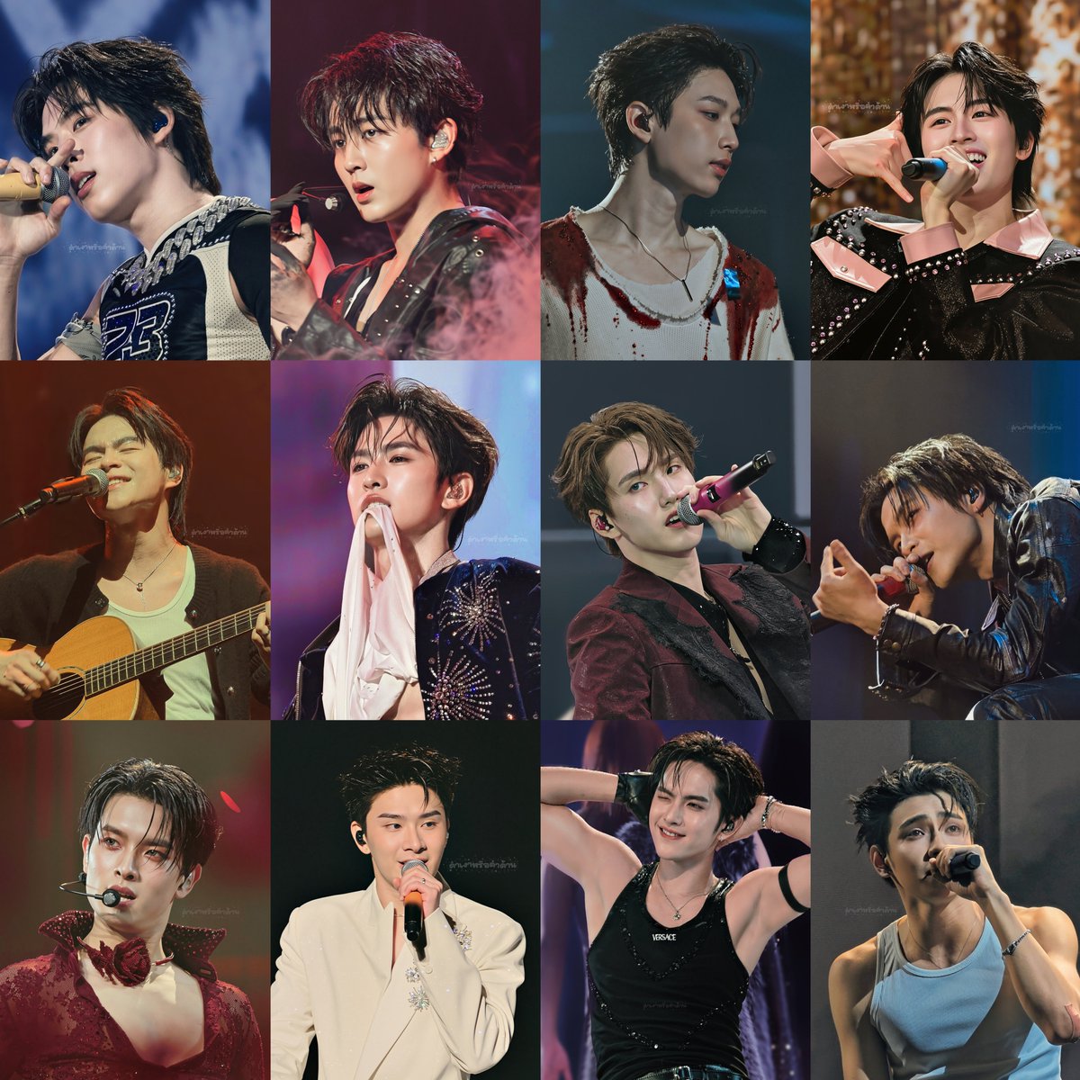 Acharin14's tweet photo. ในที่สุดก็ลงรูปโซโล่ครบ12คน อยากบอกว่าโซโล่ปีนี้ มีความว้าวในหลายมิติ ทั้ง แสง สี ควัน จัดเต็ม สวยแบบตาจะแตก แต่ละวันก็ไม่เหมือนกัน มีการเปลี่ยนบล็อกกิ้ง ทำให้คนที่ไปดูสามวันแบบเราลุ้นทั้งเพลง ว่าจะออกมาตรงไหน หรือเปลี่ยนไปเต้นตรงไหนรึเปล่า ปีนี้ได้เห็นตัวตนของเด็กๆมากขึ้น บางคนได้โชว์ของ บางคนได้ทำสิ่งที่อยากทำมานาน ลายละเอียดดีเทลเล็กๆที่ใส่มา อยากบอกว่าเราในฐานะคนดู รับรู้และซึมซับทุกอย่าง (เช่นกุหลาบที่หล่นโบ้มๆลงหัวโซโล่น้องขุน🤣♥️) 
ป.ล. รูปอาจจะเหมือนนั่งดูคอนนิ่งๆ แต่จริงๆนี่แหกปากร้อง โยกตามเยอะอยู่นะ กลับมาคือเสียงหายไปเลย😁
#ALANpasawee 
#MARCKRIS 
#KHUNPOL 
#HEARTchuthiwat 
#JINWOOKkim 
#THAIchayanon 
#NEXnattakit 
#PHUTATCHAI 
#COPPERdechawat 
#AAashirakorn 
#JUNGT 
 #PEEMWASU 
#BUS_LIGHTASONE