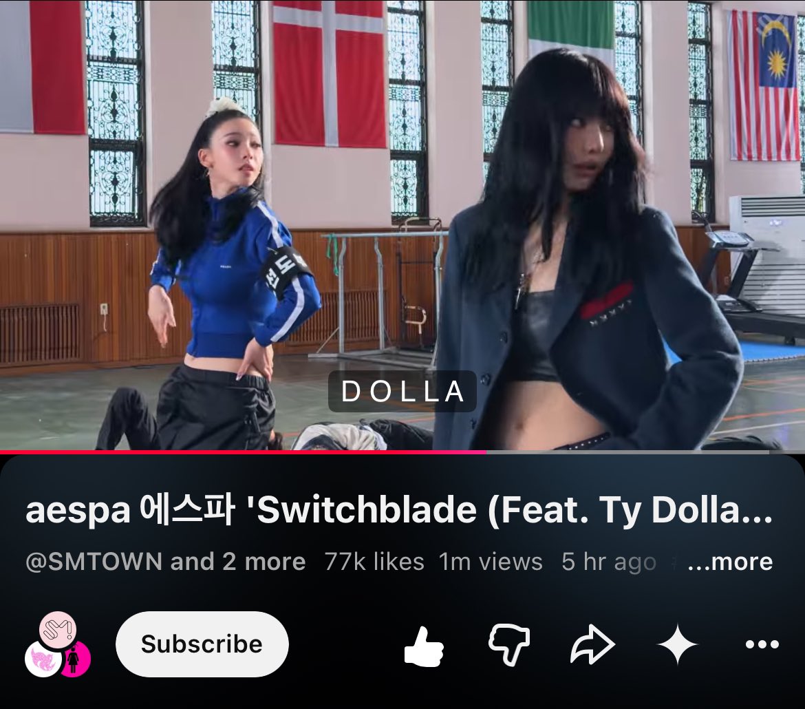 IzzraifHarz's tweet photo. Yoooo so Jalur Gemilang made a cameo in aespa’s new music video for the song Switchblade. Malaysian flag appearance during our national month??

MAKA KAMI RAKYAT MALAYSIA 🗣️🇲🇾🇲🇾🔥🐅 https://t.co/YqRXrZSsPO