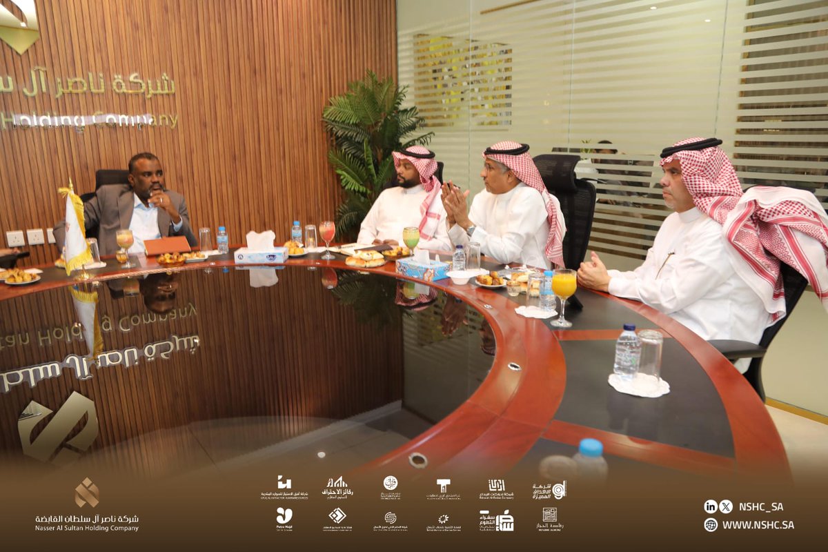 nshc_sa's tweet photo. عُقد اجتماع بين بنك الإنماء، ممثلاً بالمدير التنفيذي الإقليمي الأستاذ وليد أحمد باسهل، وشركة ناصر آل سلطان القابضة، لبحث سبل التعاون المشترك وتعزيز العلاقات المصرفية، واستعراض الحلول والخدمات التي تدعم تحقيق الأهداف الاستراتيجية للطرفين. https://t.co/n2gG7Z0HNU
