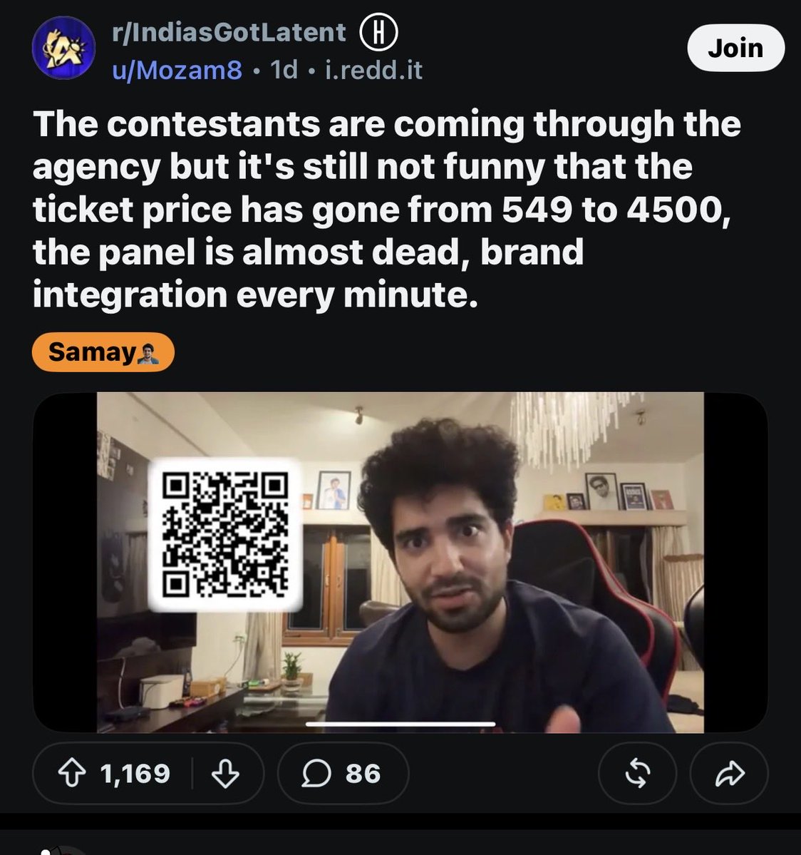 devesh__31's tweet photo. Are you kidding me ? 4500 ? Really ? 

#indiasGotLatent #latent https://t.co/A3Bw5VzIpv