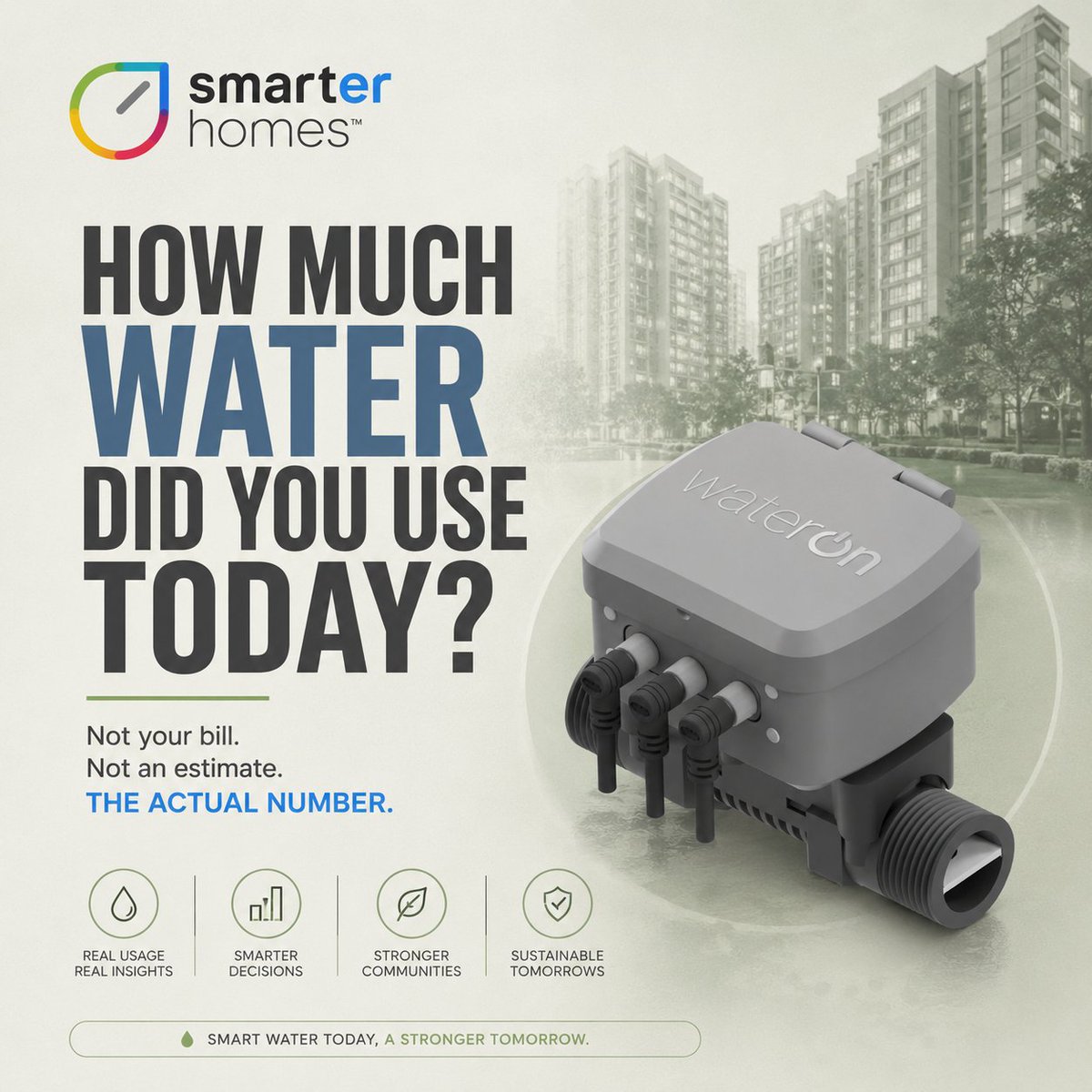 smarterhomes02's tweet photo. The future of water management isn’t about using less. It’s about knowing more. With real-time visibility into consumption, leaks &amp; usage patterns, smart water metering is helping communities move from guesswork to informed action
#SmartWater #WaterManagement #WaterTech https://t.co/b8zWXxy1v5