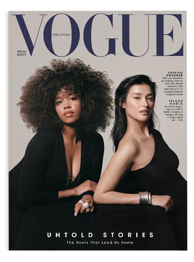 EverythingE24's tweet photo. H.E.R.  on the latest cover of Vogue Philippines' August 2026 issue 🇵🇭 https://t.co/sNQluLzanY