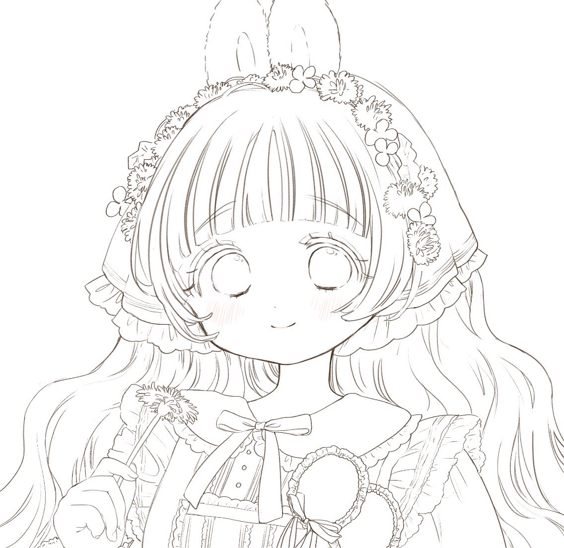 flowerribon's tweet photo. こういうやつをたくさん描いています https://t.co/26VHrbdnxt