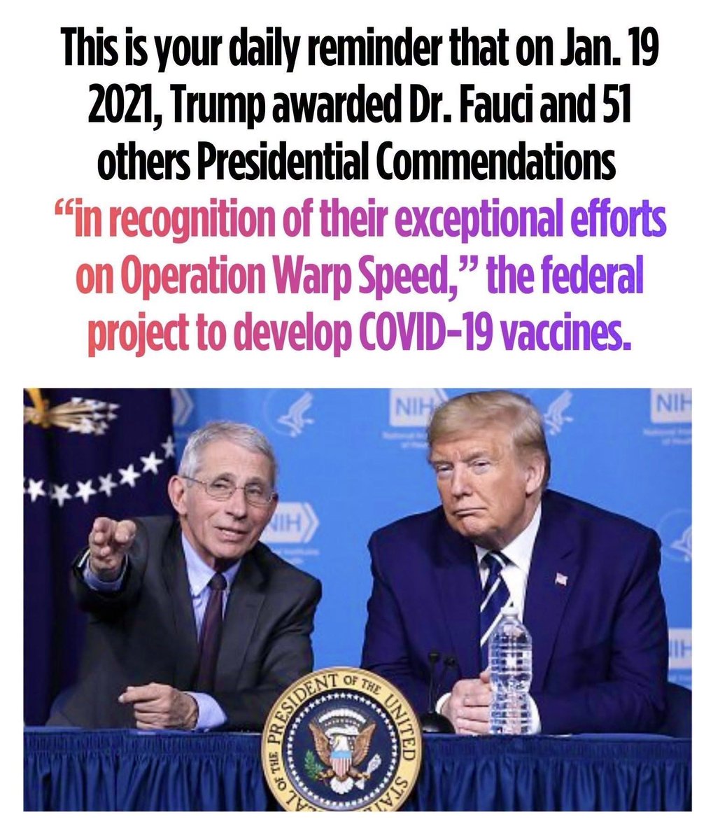 kinggregory98's tweet photo. @RepNancyMace According to your Savior trump.. Dr Fauci an American 🇺🇸 Icon https://t.co/o5zoIO3P5u