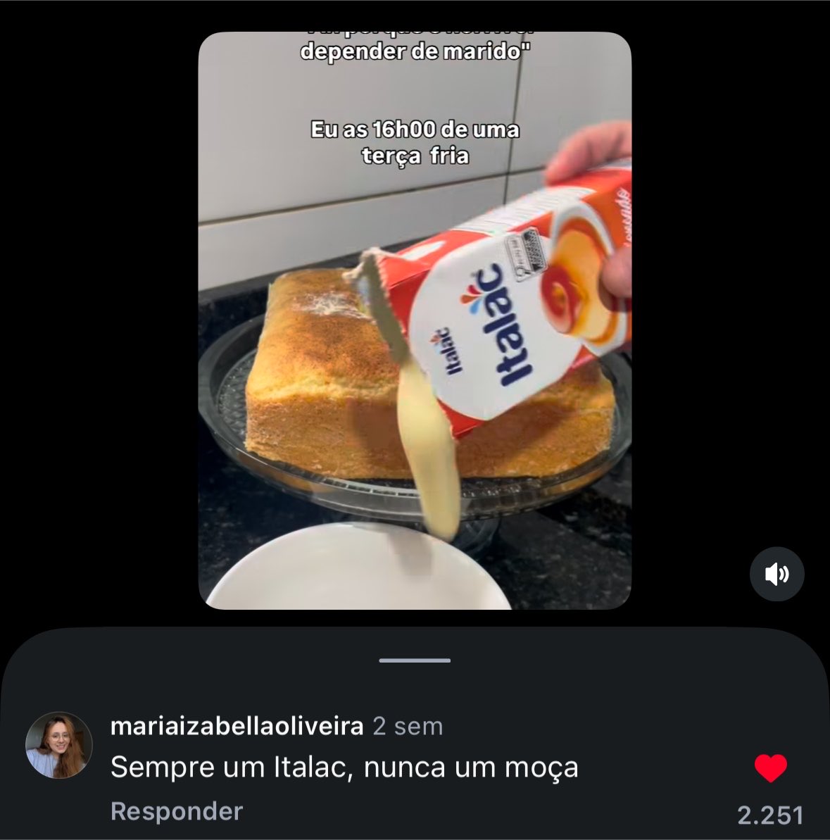 paranoicmuse's tweet photo. era um vídeo sobre depender de marido e ter um marido provedor e etc e o comentário KKKKKKKKKKKK https://t.co/mH2p0z22is