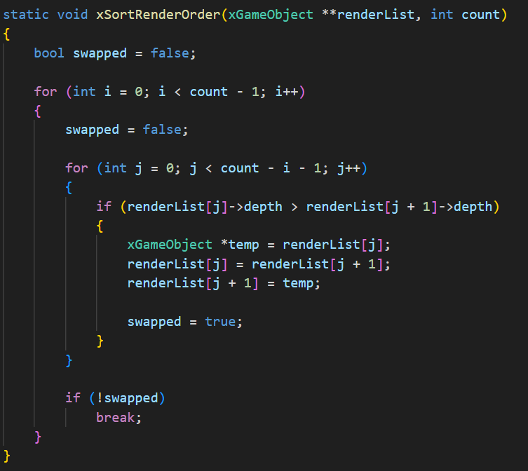kingxavid's tweet photo. Rendering happens with the help of a most infamous algorithm - Bubblē Sort!

It's so simple but blows my mind every time I see my animals move past each other as if they're real!

#raylib #gamedev #indiegame #cprogramming https://t.co/oOFsXdLc1t