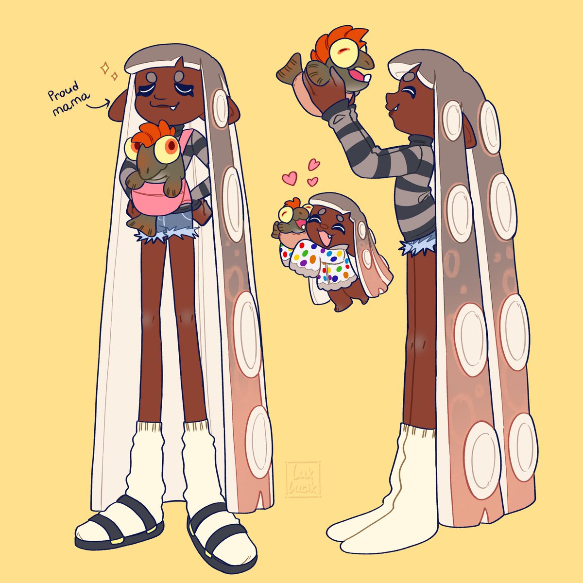 KLuklucik's tweet photo. I wish it was mother's day today

[ #splatoonOC #splatoon ] https://t.co/vojRWoFcs0