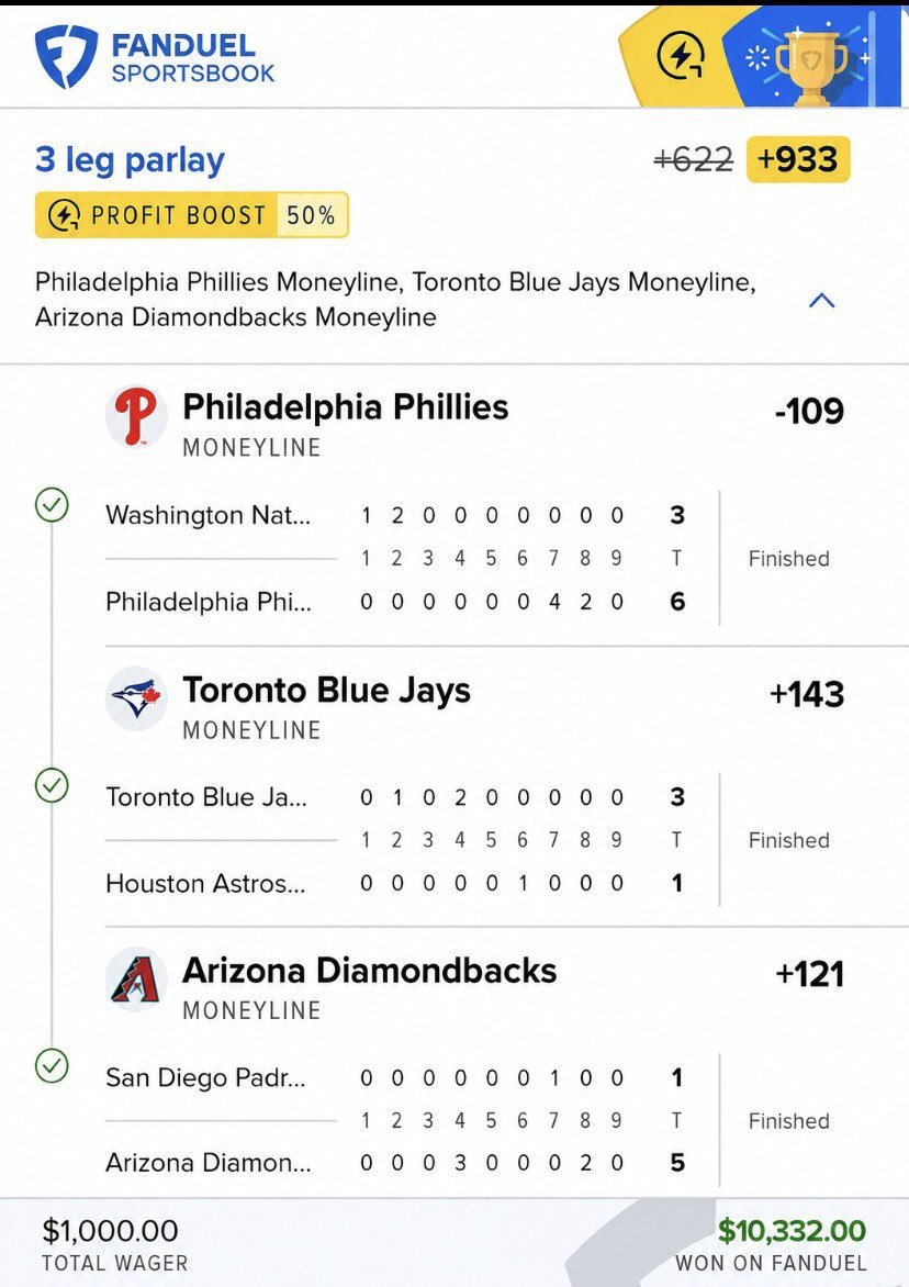 CLINTONnof's tweet photo. WINNING ISN’T LUCK IT’S PREPARATION. 🏆💰

Another ticket CASHED. ✅

@Playbook https://t.co/HNBPy3nAIa