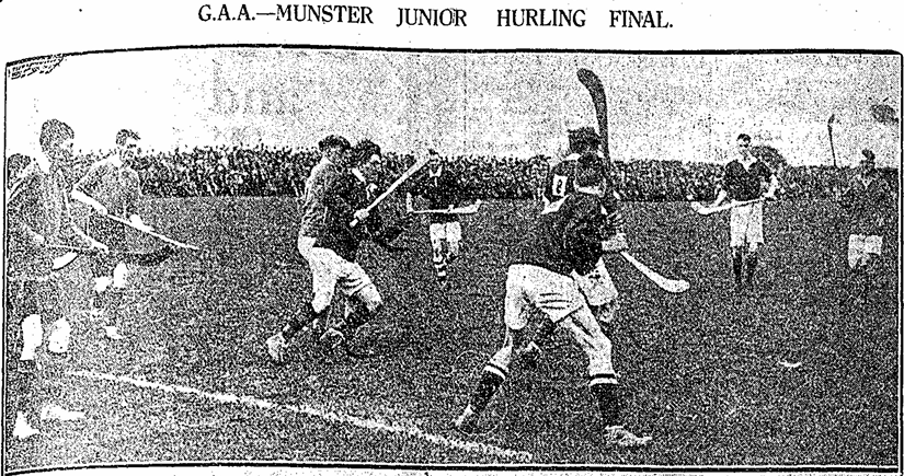 SportsHistory26's tweet photo. On this day in 1929 @OfficialCorkGAA and @WaterfordGAA clashed in the @MunsterGAA Junior Hurling Championship Final at Waterford City...#cork #waterford #hurling #gaa #ireland https://t.co/SqeeQjPzPT