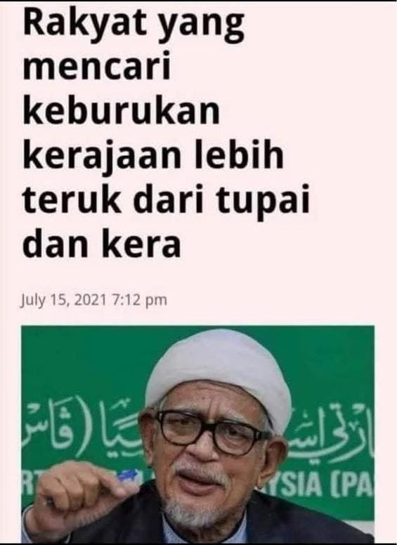 ZackAbas69's tweet photo. @iskandarzulfi14 Kalau rakyat dh jd mcm tupai &amp; kera,dia ni jd apa pulak..?? https://t.co/8ErGsGshUi