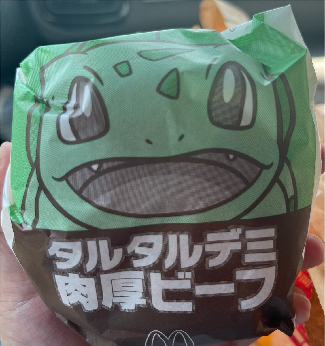 M0tipa's tweet photo. 選ばれたのはフシギダネでした🫶
彼はヒトカゲ食べてたけど刺激物まだ怖いから次回はヒトカゲにするぞ！！
チョコボールのマックフルーリーも美味でした満足🫶 https://t.co/IObWMS4B4Z