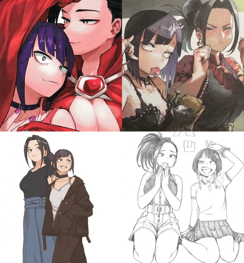 Promithean11's tweet photo. Jiro + Momo + Horikoshi Art = Peak https://t.co/OVyjUiVKZ6