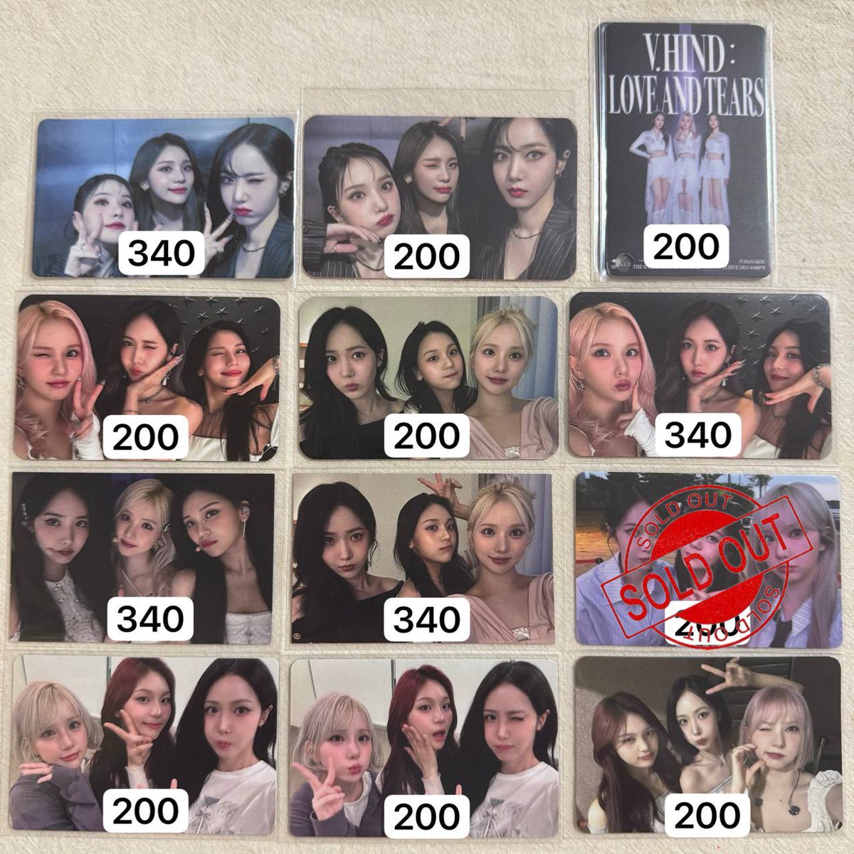 mantouyun's tweet photo. WTS VIVIZ Eunha Broadcast Photocard &amp; Concert Signed Photocard

- Price as stated MYR
- Can ship ww 

#비비지 #wtsviviz #viviz https://t.co/0kBVRLy3yY