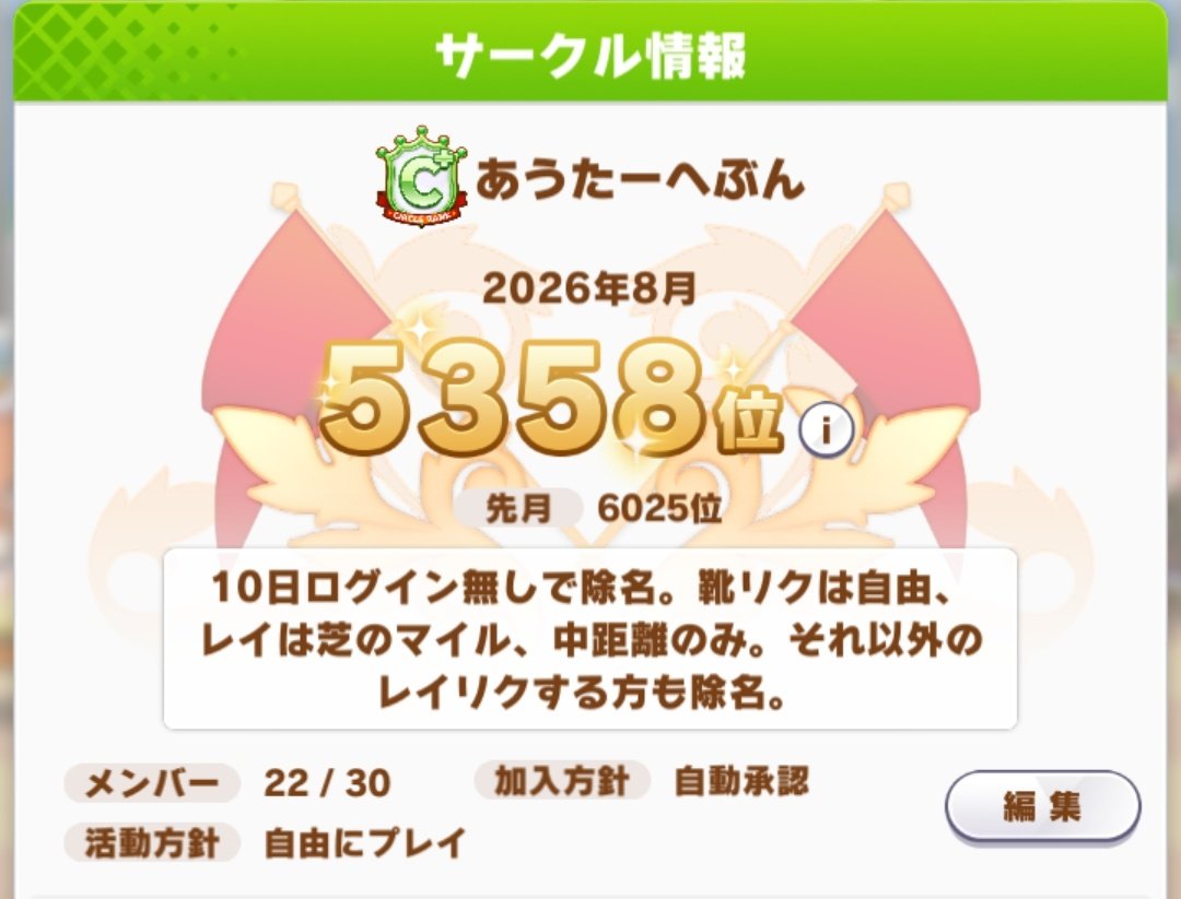 WizFlack's tweet photo. サークルメンバー募集中。靴は自由ですがレイは芝のマイル、中距離のみです。#ウマ娘　#ウマ娘サークル　#ウマ娘サークルメンバー募集中 https://t.co/t2c5MK5Dzo