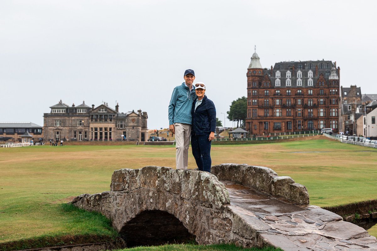 JohnMorton215's tweet photo. Odd #GolfHistory you probably didn’t know:

Where does the water from Swilcan Burn come from?

The natural spring/pond in the second photo is located in the middle of a farm in Strathkinness!

This is what feeds the famous waterway!

#StAndrews https://t.co/yMj3Jh66BT