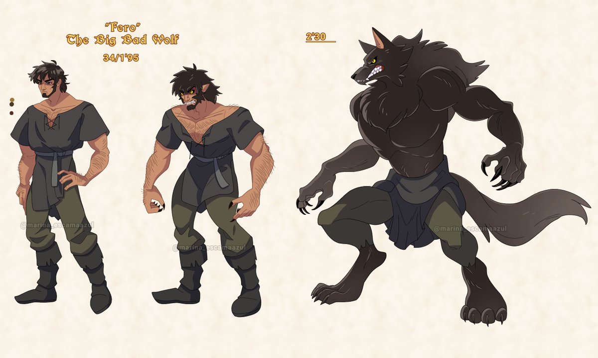 escamaazul's tweet photo. (Friend's OC and Caperu's travel companion)
#dnd #dndbarbarian #dndart https://t.co/LtUfKgYE4x