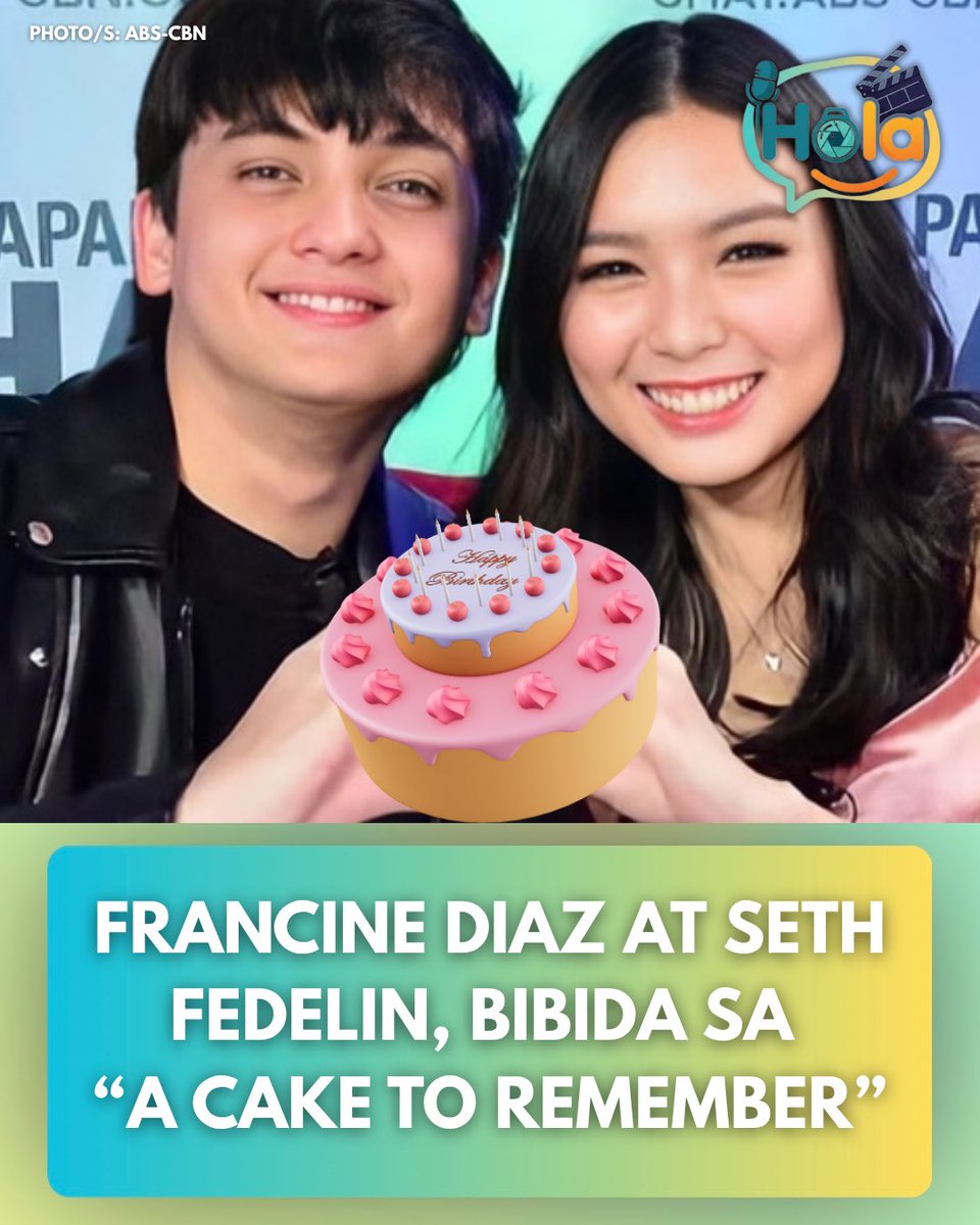 holaphofficial's tweet photo. #CHIKA | Francine Diaz at Seth Fedelin, bibida sa bagong microdrama series ng iWant na #ACakeToRemember.

Aabangan ang bagong serye ngayong Agosto. https://t.co/lbdfih3t6I