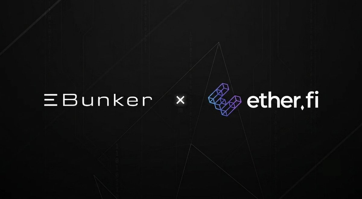 ebunker_eth's tweet photo. Liquid ETH by @ether_fi is now live on Ebunker.

Users can now access the https://t.co/WgvUhDafOZ Liquid vault directly through the Ebunker interface, with support for deposits using ETH, WETH, weETH and eETH.

Here’s a quick overview of the integration. 🧵 https://t.co/fEvWOuw36o