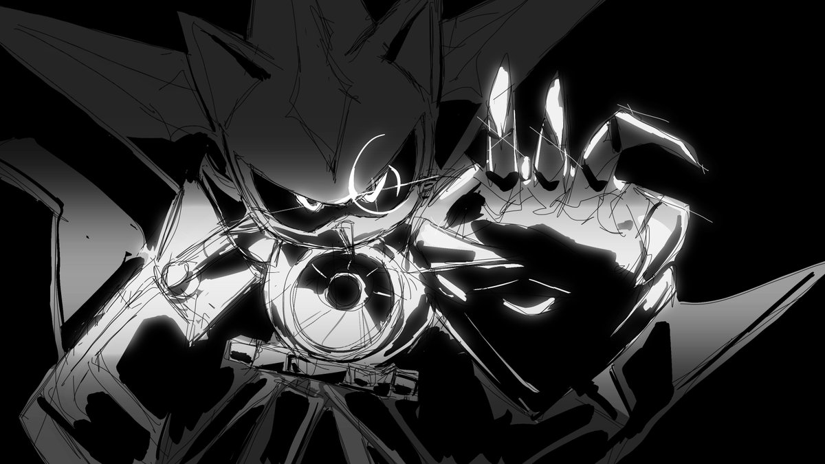 LdRcrest's tweet photo. Neo Metal Sonic https://t.co/teEU9Grgwp