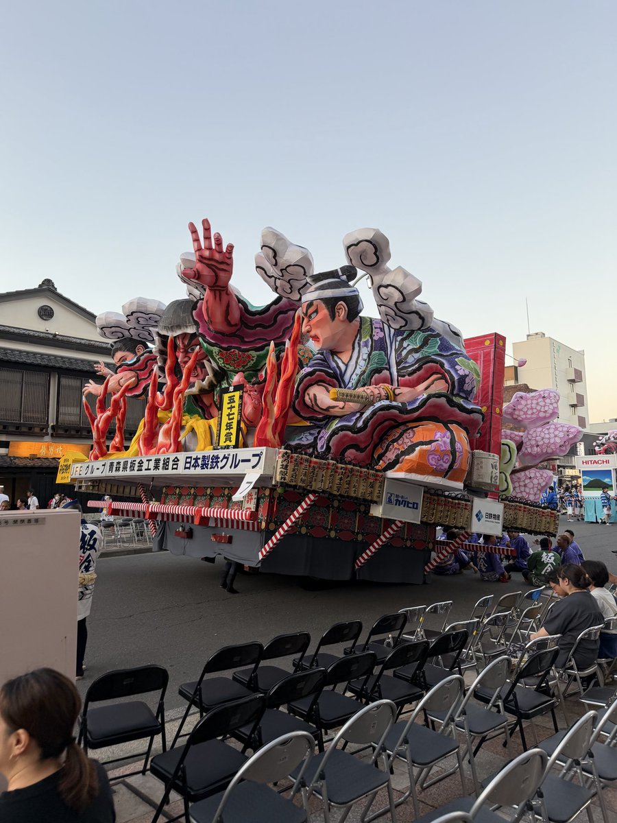 32miniking's tweet photo. ねぶた祭りが始まる

#ねぶた祭り https://t.co/LLTdnj3UlT