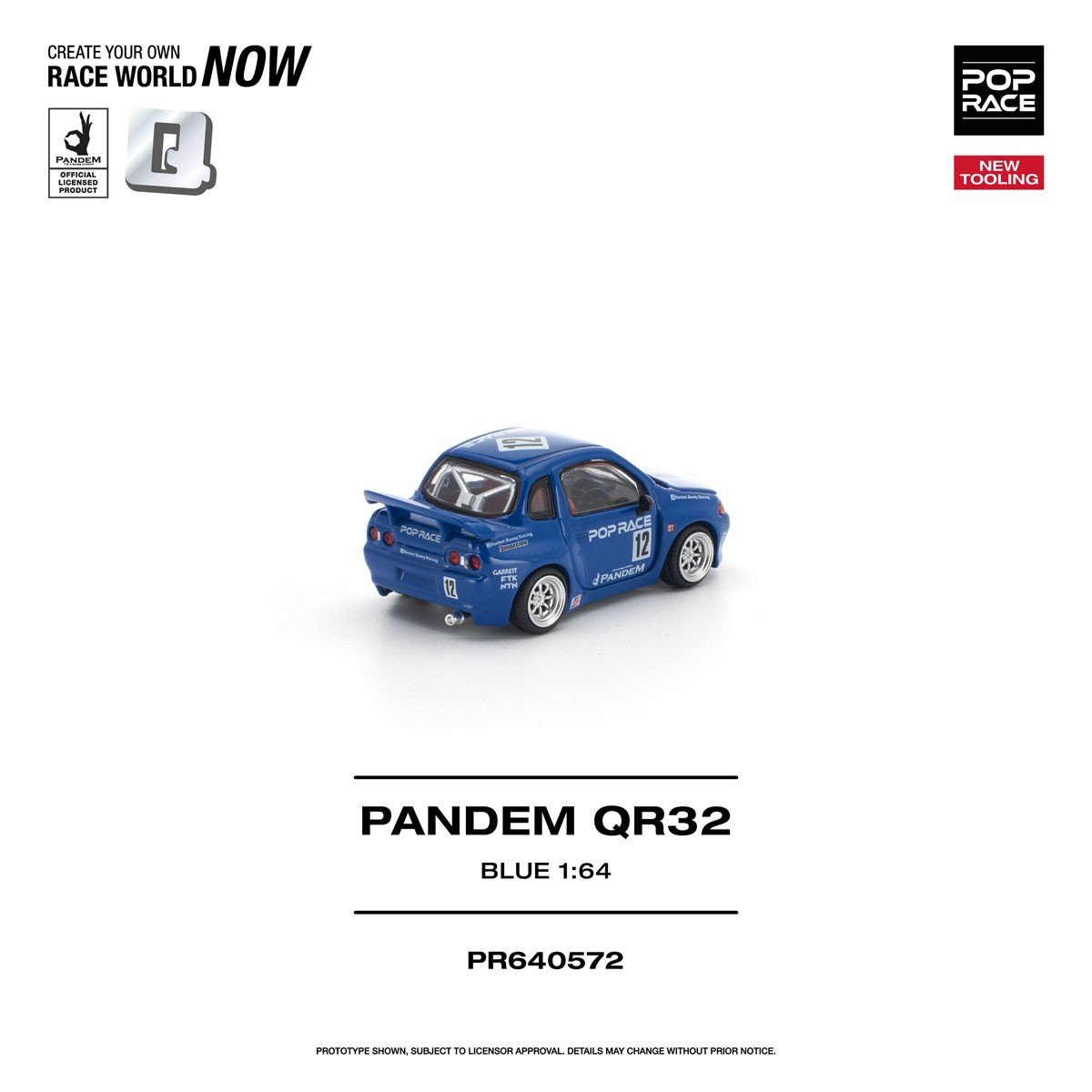 hobbysearch_mc's tweet photo. 【ミニカー予約開始】POP RACE(ポップレース)
1/64 パンデム QR32 ブルー
https://t.co/OPLv9gDBoP
東京オートサロン2026で展示され、話題となった R32風のボディキットを纏ったスズキツインがミニカーになって登場!
Hobby Expo Chinaで展示された際のカラーをモデル化。
#ROCKETBUNNY #BNR32 #EC22S https://t.co/IRZko1b5UV
