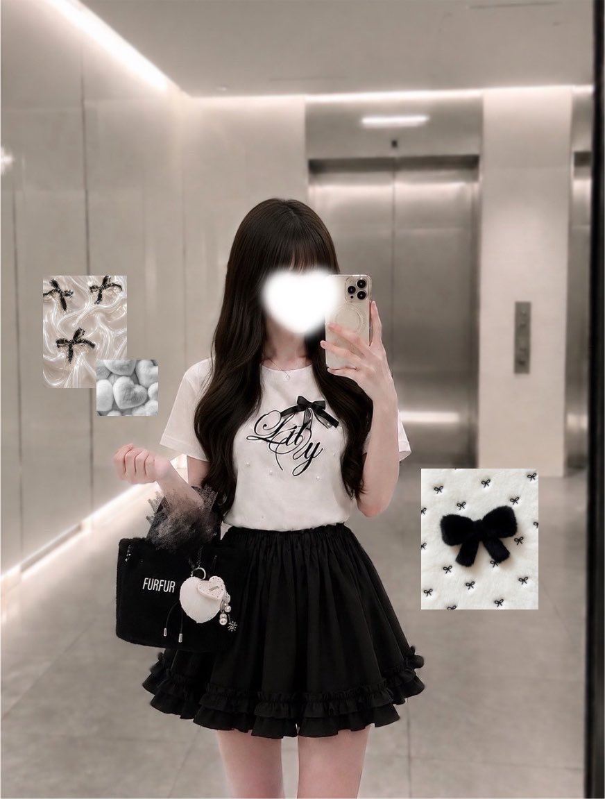 aoi7xl's tweet photo. パールロゴT可愛すぎる！
ラフかわいくて最高ദ്ദി＞ᴗ＜)🎀✧
他カラーも買う🤍 https://t.co/o89emqs175