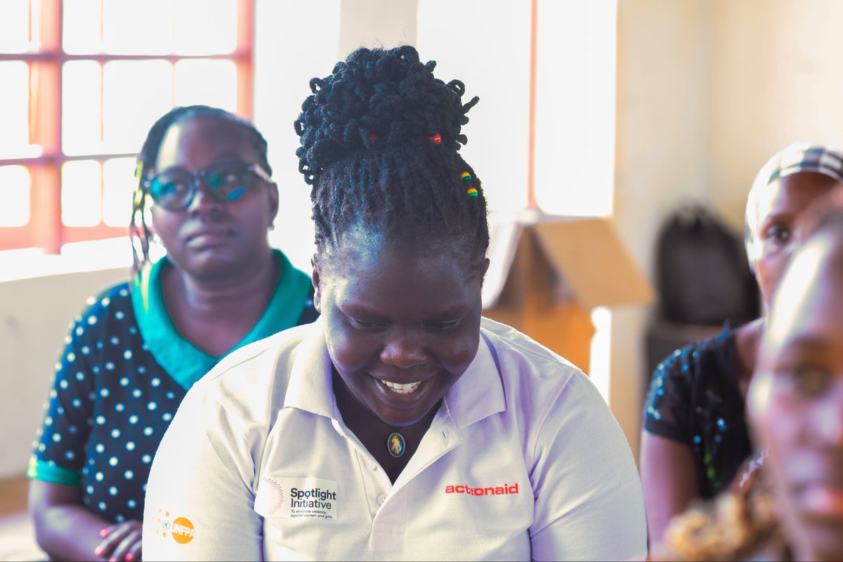 actionaiduganda's tweet photo. Today, @actionaiduganda has commenced a three-day training at Imvepi Refugee Settlement to strengthen the capacity of young women and girls in community-based protection using the Young Women Protection Guidelines. #CommunityProtection https://t.co/sKpIOKt4bo