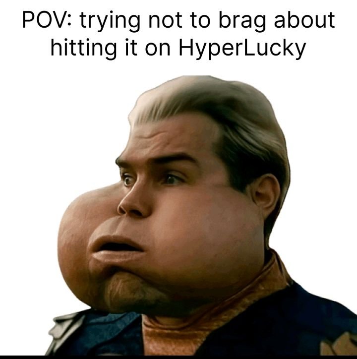 Mar_v61's tweet photo. trying so hard to stay humble in the group chat after a session on HyperLucky 
https://t.co/9qiuVO6LJt
are you keeping it quiet or telling everyone immediately? https://t.co/4ifPmYKBbt