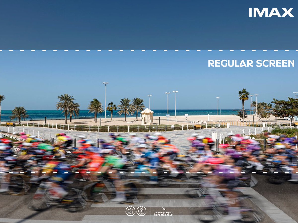 uae_tour's tweet photo. UAE Tour's best photos, caught on the IMAX screen 🎥
 
#uaetour https://t.co/Qf1C4hMsIe