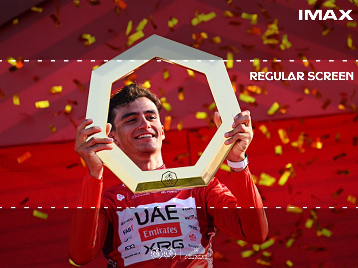 uae_tour's tweet photo. UAE Tour's best photos, caught on the IMAX screen 🎥
 
#uaetour https://t.co/Qf1C4hMsIe